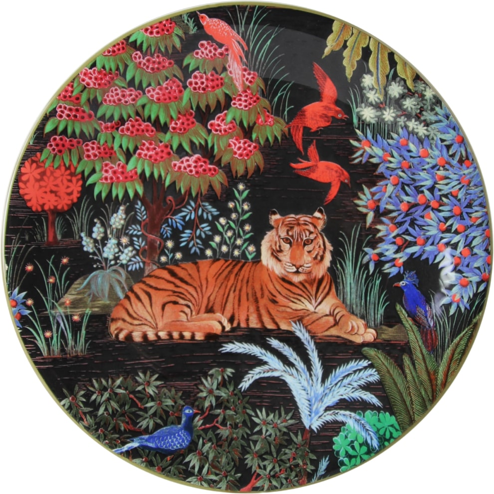 Gien Jardin Du Palais Dessert Plates - Set of 4