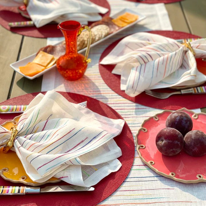 Bodrum Fiesta Set of 4 Dinner Napkin