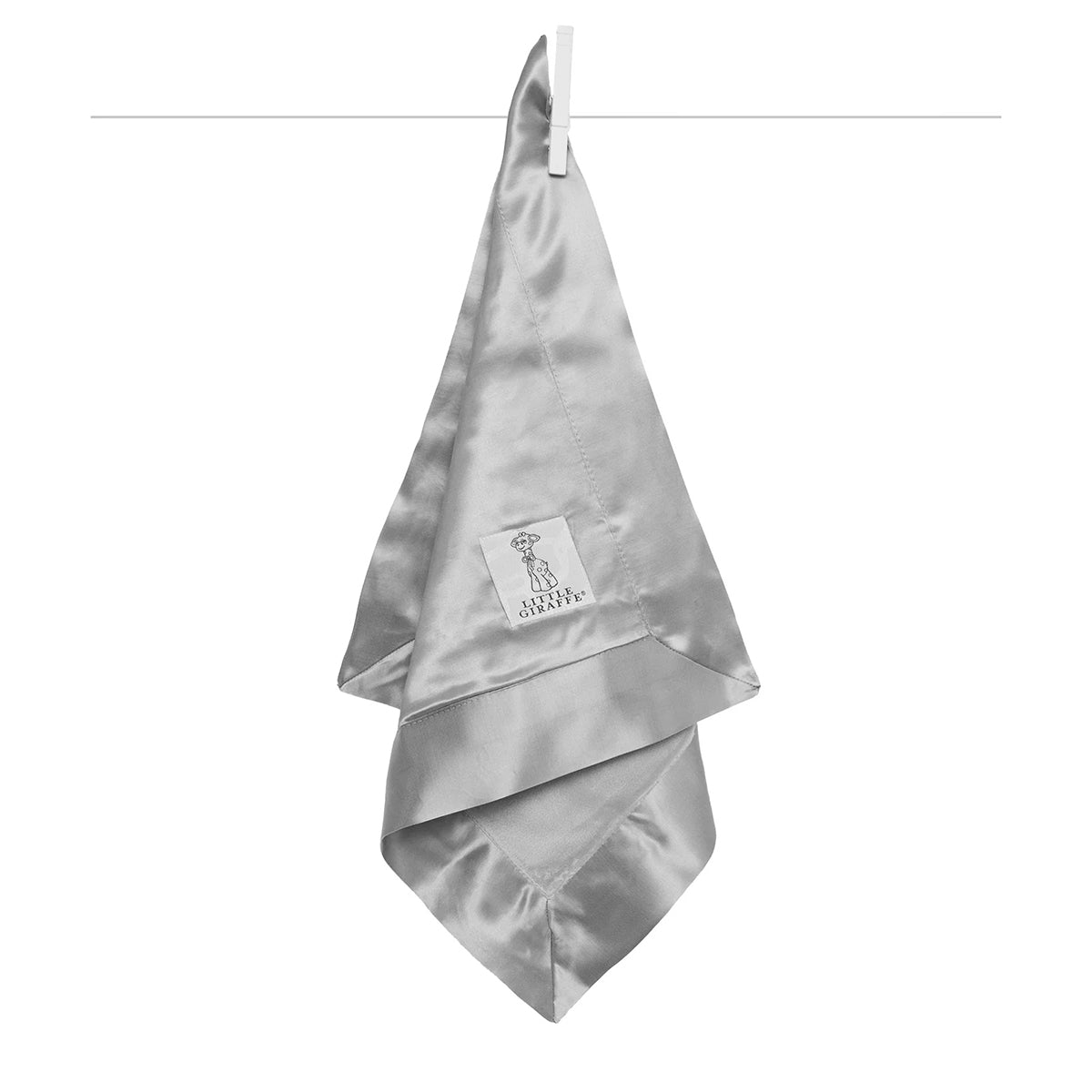An image of Little Giraffe Velvet Deluxe Blanky
