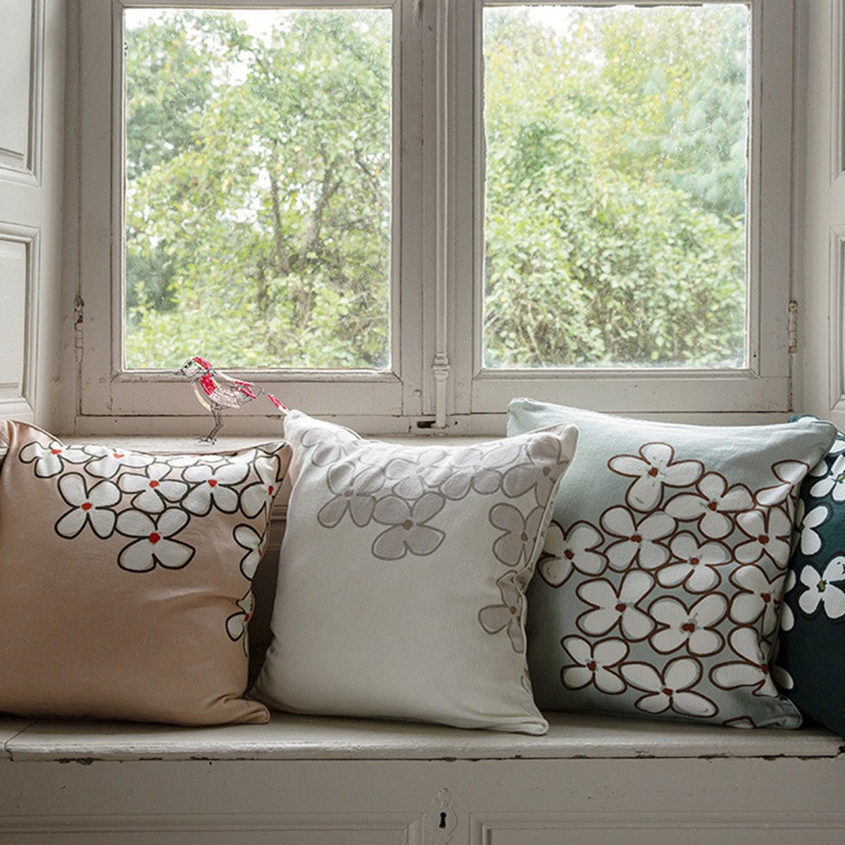 Elitis Sophia Morning Square Decorative Pillow