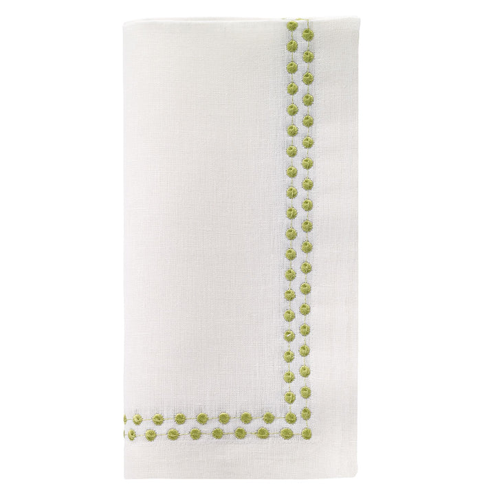 An image of Bodrum Pearls Set of 4 Dinner Napkin