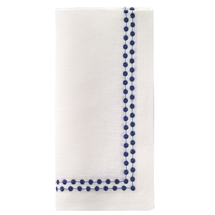 An image of Bodrum Pearls Set of 4 Dinner Napkin