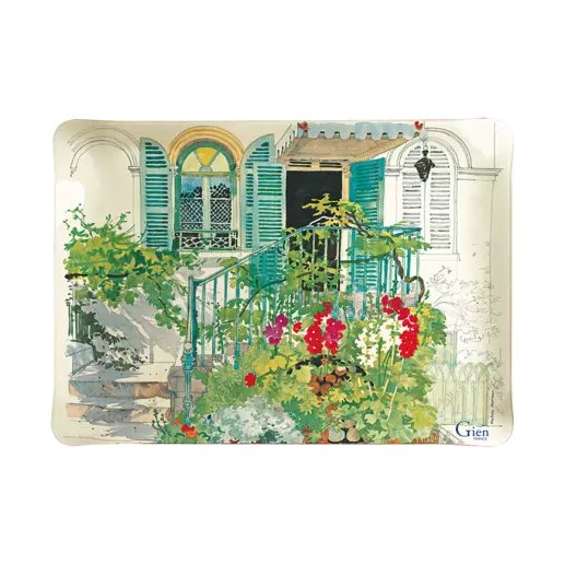 Gien Paris A Giverny Acrylic Serving Tray - Small