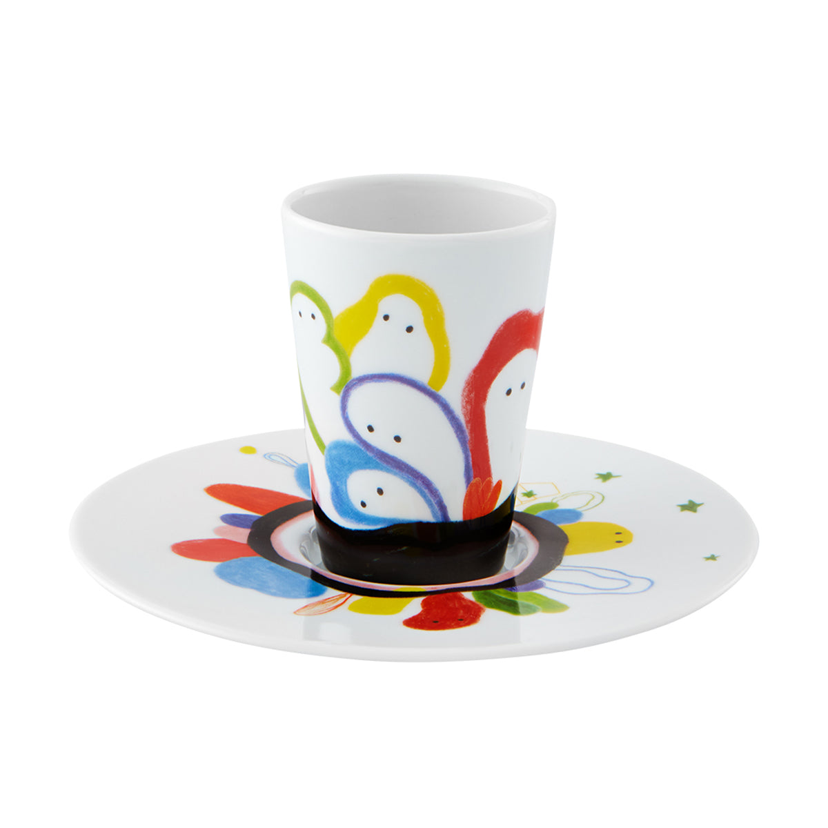 Vista Alegre Escape Goat Espresso Cup & Saucer XLI