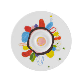 Vista Alegre Escape Goat Espresso Cup & Saucer XLI