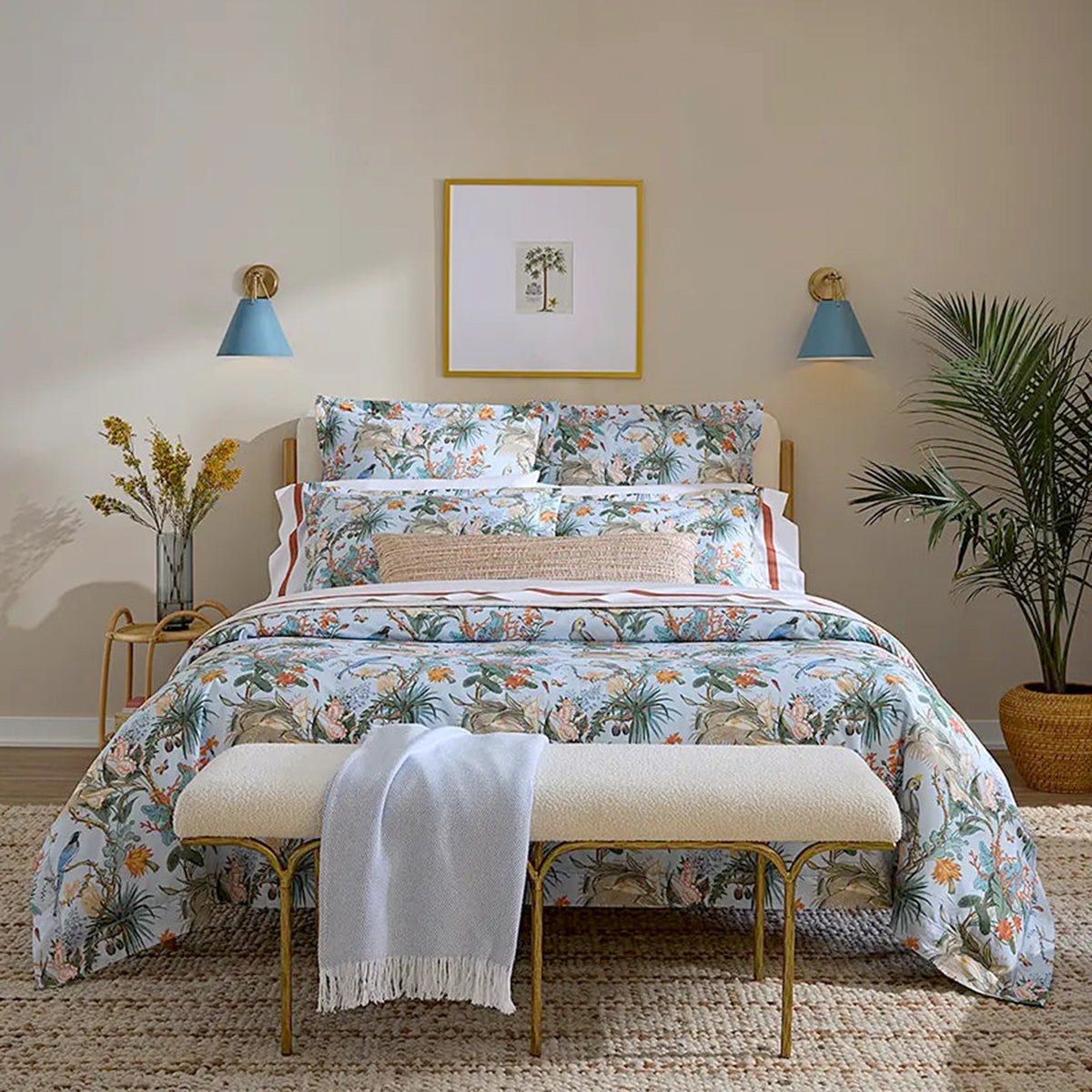 An image of Sferra Cinque Terra Duvet Cover
