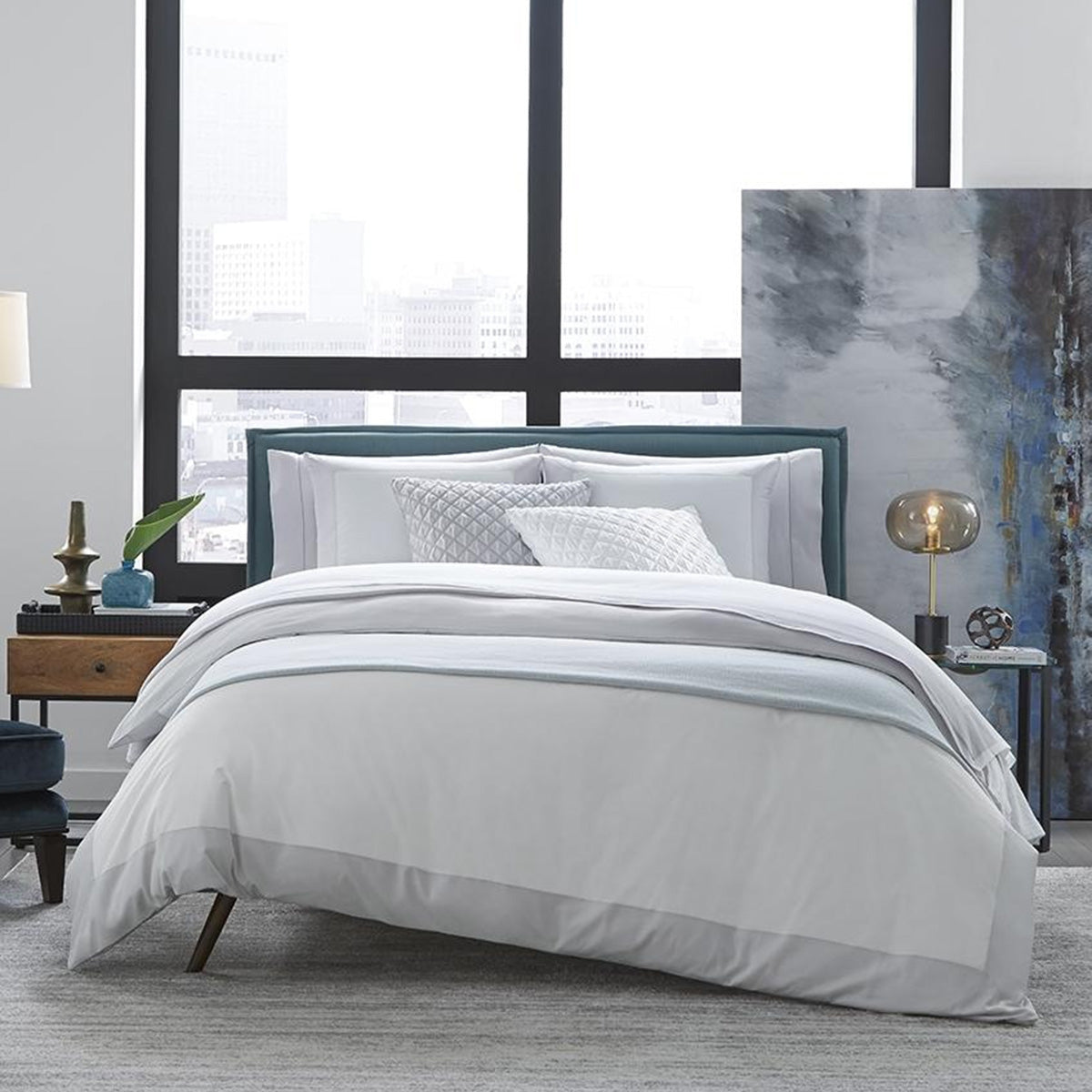 An image of Sferra Casida Pillowcase Pair