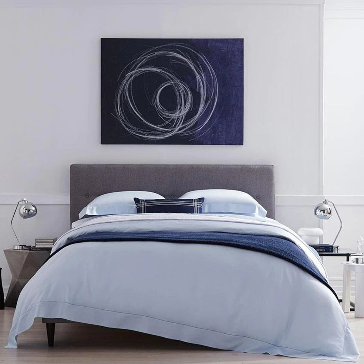 An image of Sferra Fiona Duvet Cover