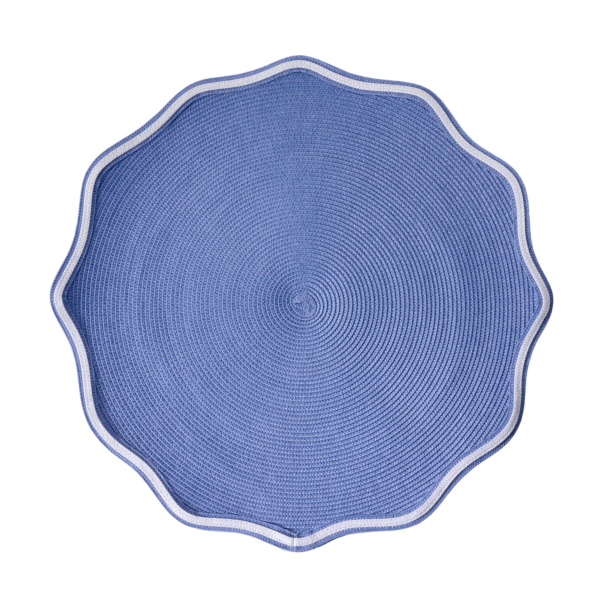 Deborah Rhodes Piped Oxford Set of 4 Placemats