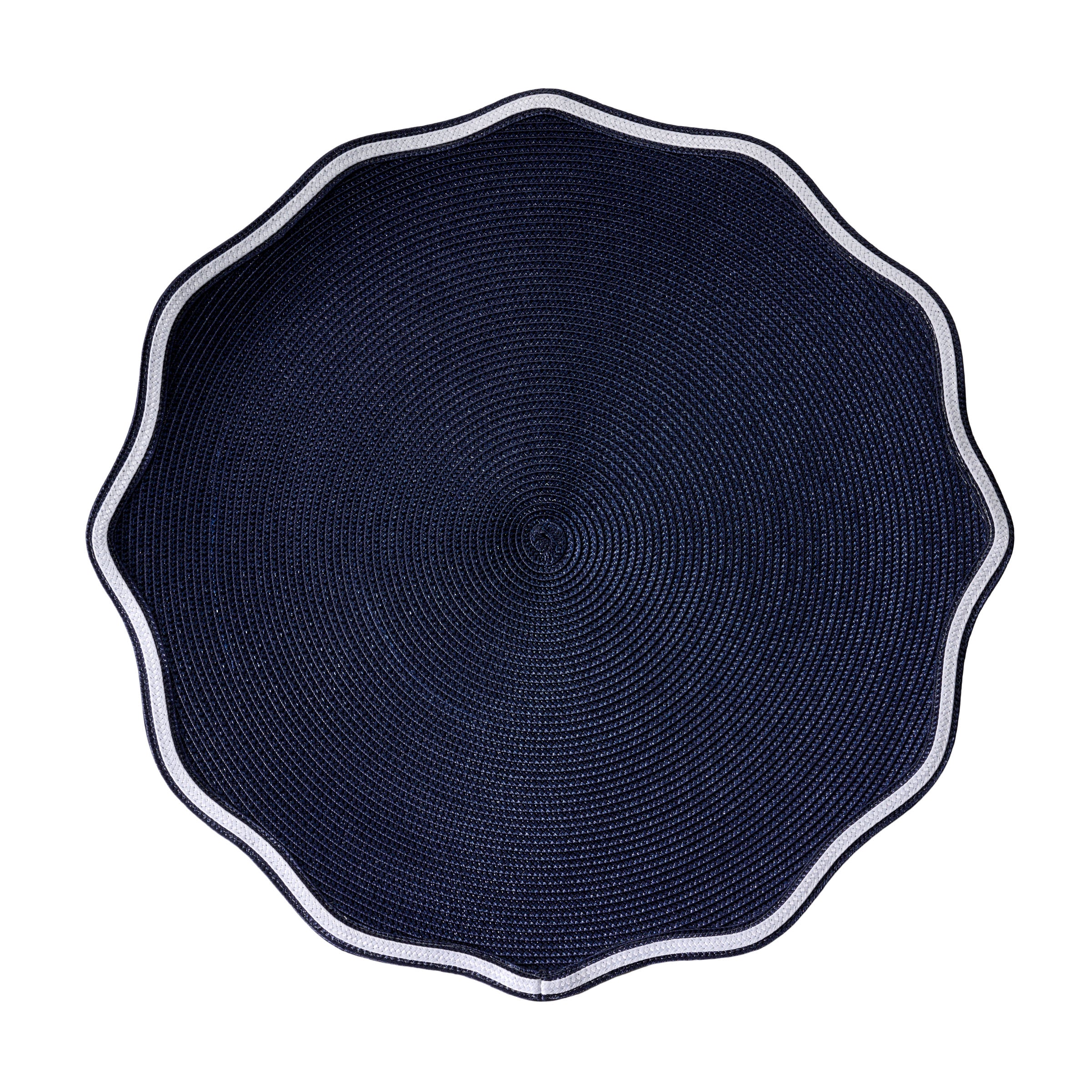 Deborah Rhodes Piped Oxford Set of 4 Placemats