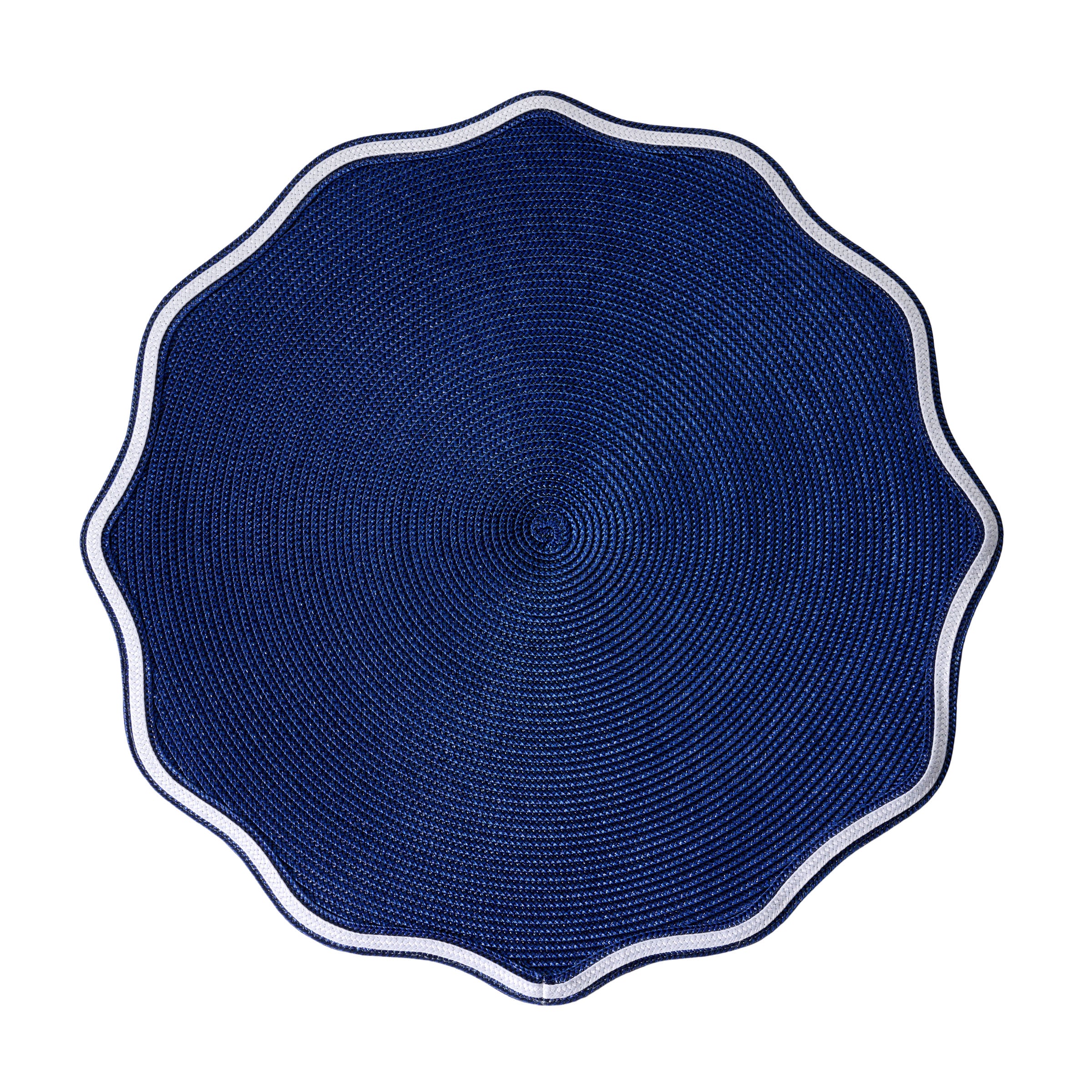 Deborah Rhodes Piped Oxford Set of 4 Placemats