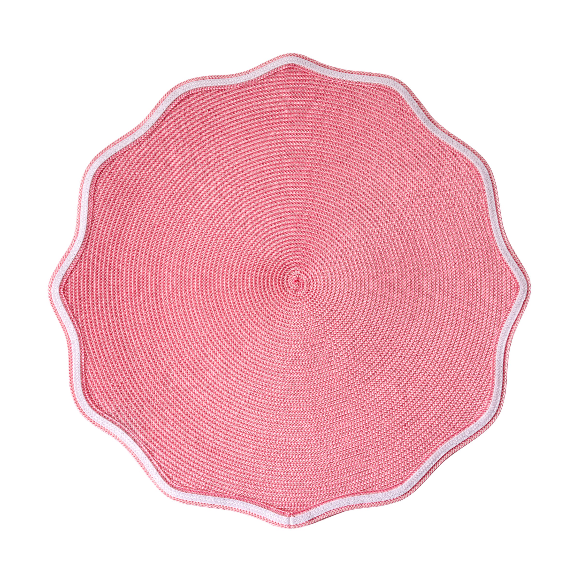 Deborah Rhodes Piped Oxford Set of 4 Placemats