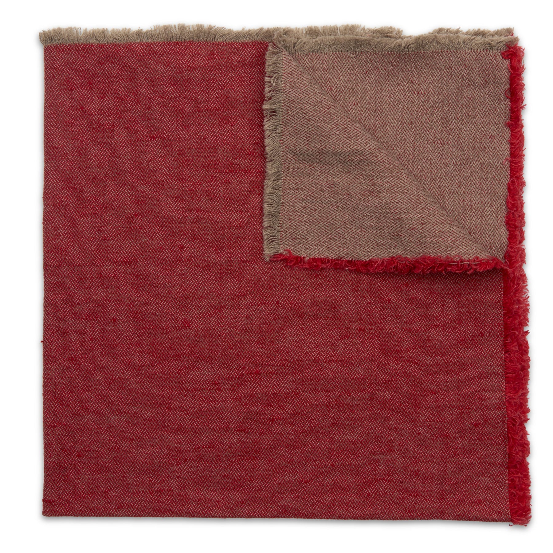 An image of Deborah Rhodes Washed Fringe Napkin - Set of 4