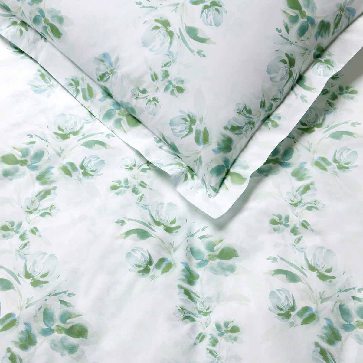 An image of Sferra Rosa Duvet Cover