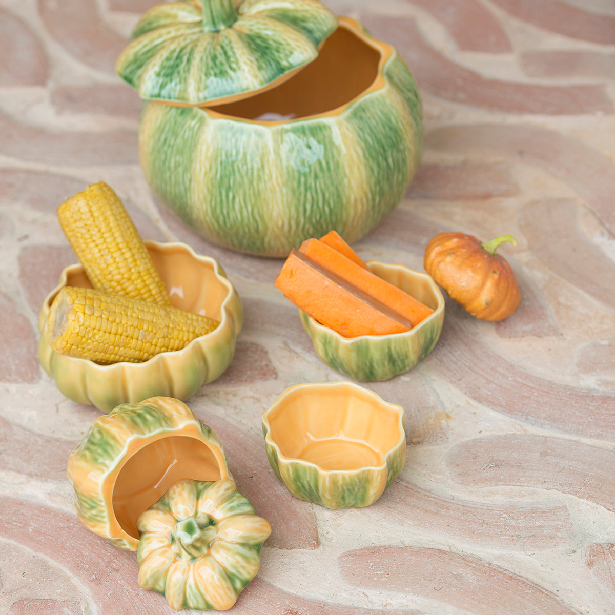 Bordallo Pinheiro Pumpkin Tureen