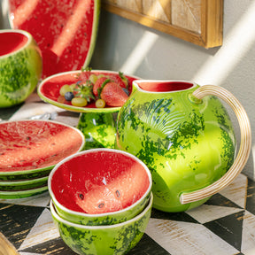 Bordallo Pinheiro Tropical Fruits Watermelon Bowl