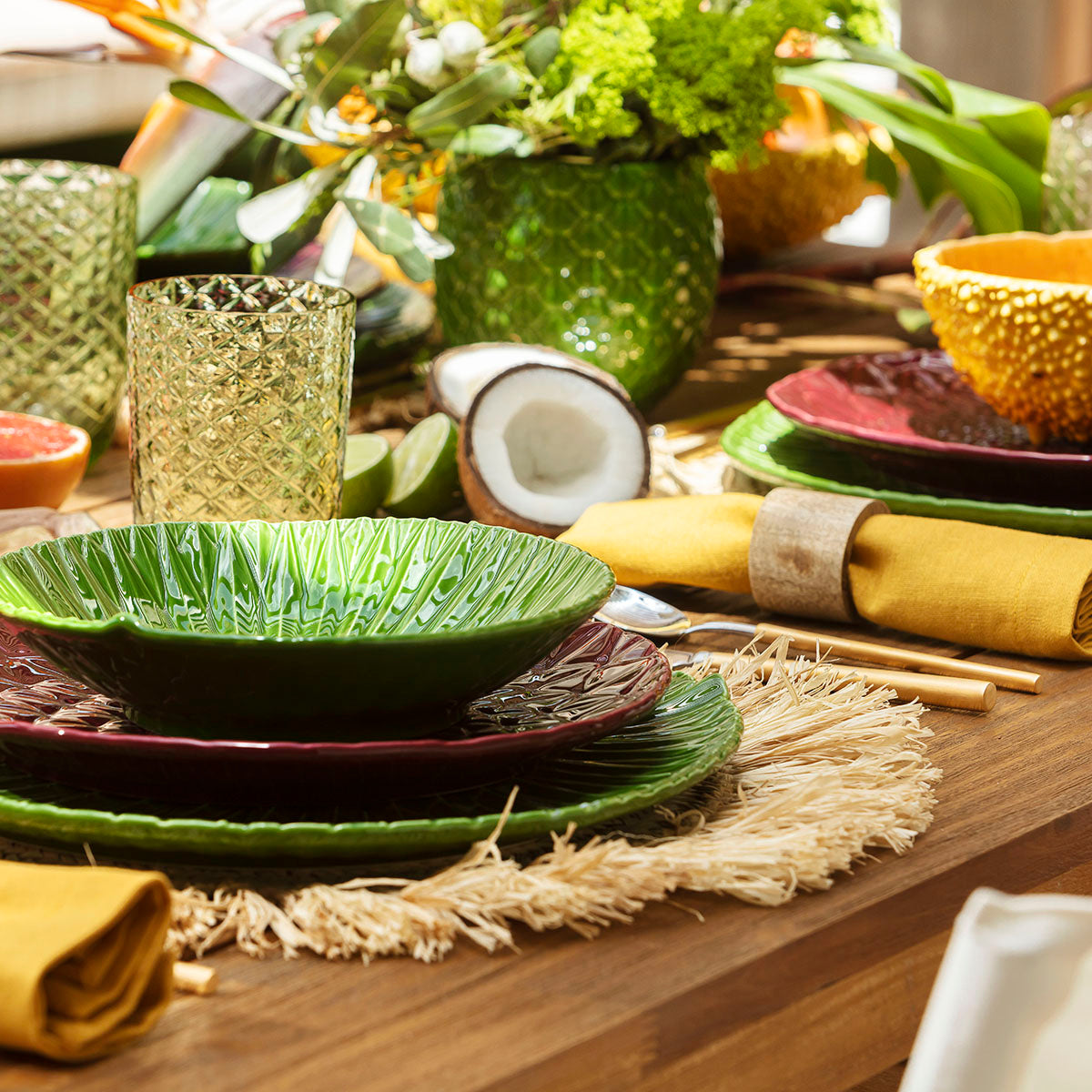 Bordallo Pinheiro Amazonia Soup Plate