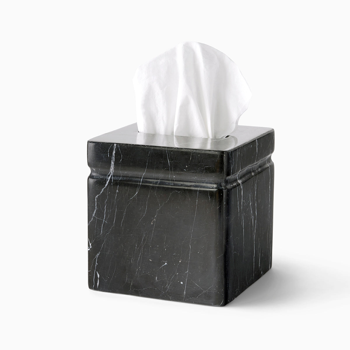 Sferra Marquina Tissue Holder - Black
