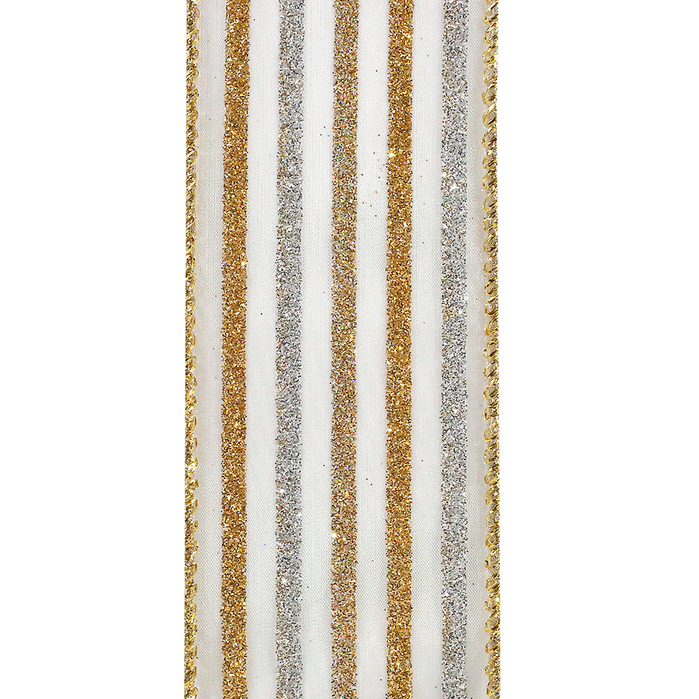 Reliant Ribbon Line Sheer Wired Edge - 2.5in, 20 yd