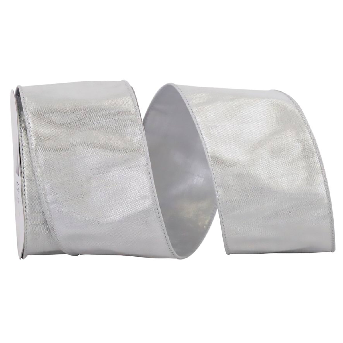 An image of Reliant Ribbon Metallic Dupioni Texture Colors Wired Edge - 2.5in, 10yd