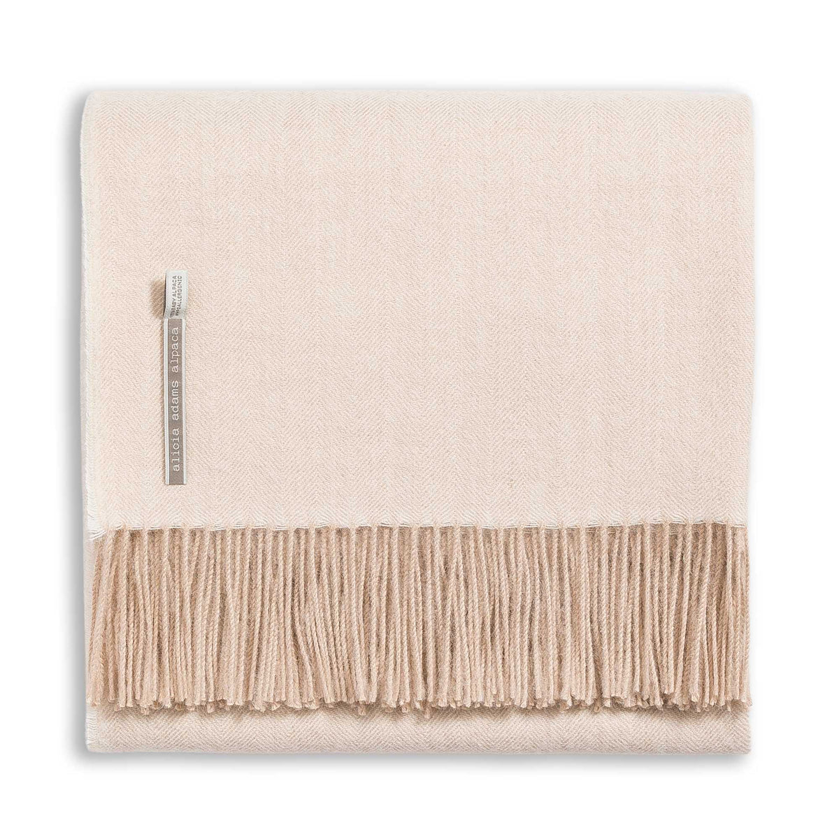 Alicia Adams Classic 100% Alpaca Throw