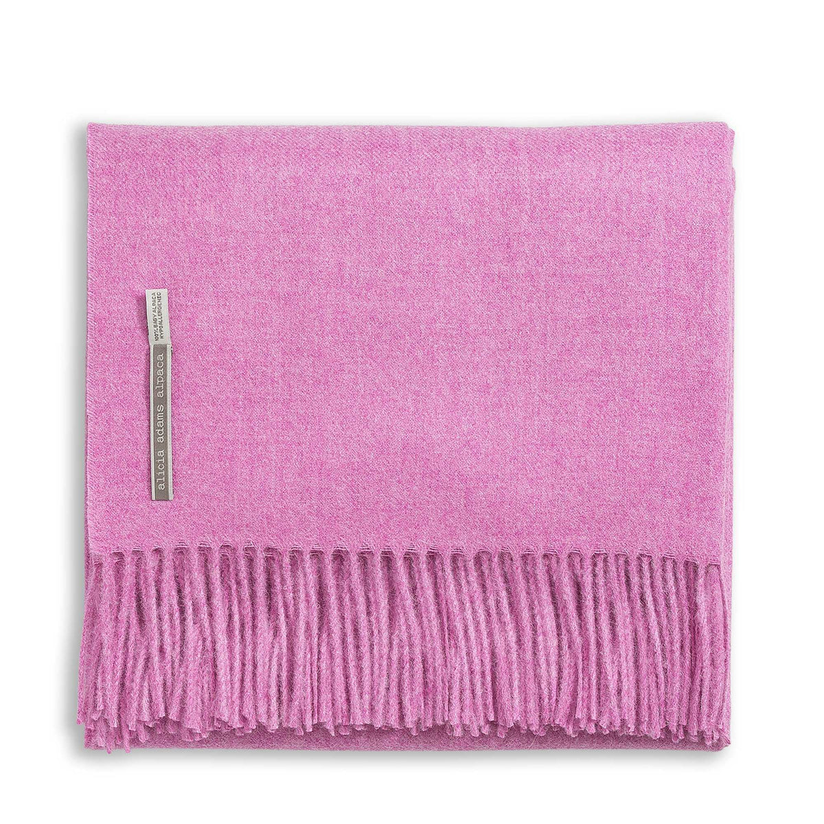An image of Alicia Adams Classic 100% Alpaca Throw