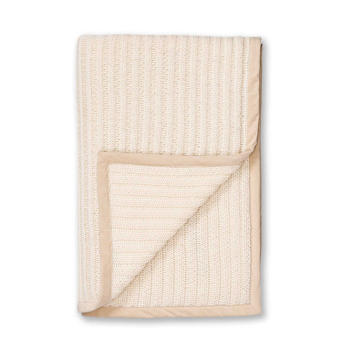 An image of Alicia Adams Rib 100% Alpaca Throw