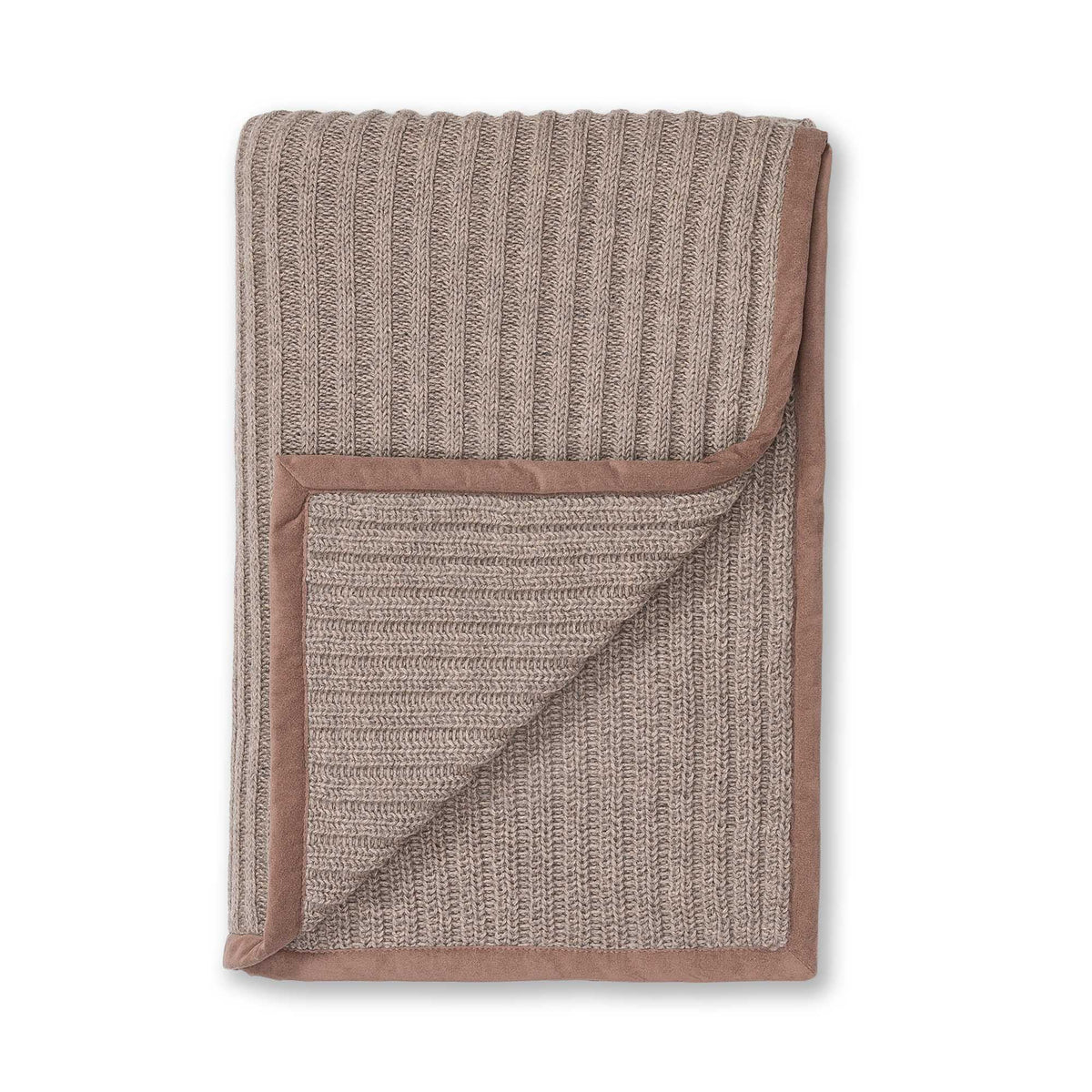 An image of Alicia Adams Rib 100% Alpaca Throw
