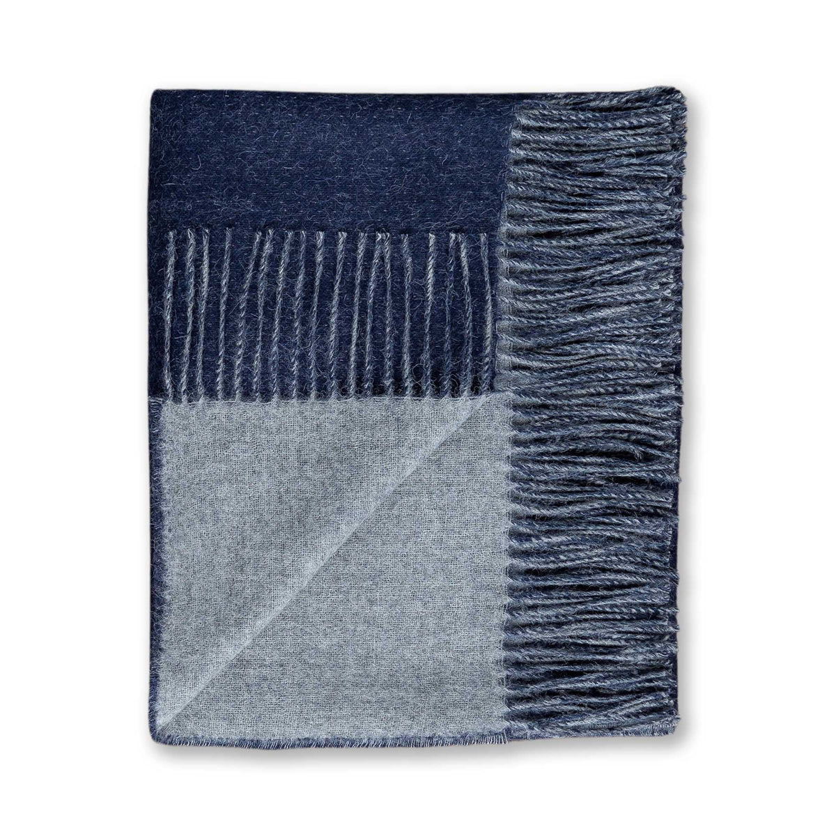 An image of Alicia Adams Reversible 100% Alpaca Throw
