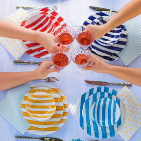 Vietri Amalfitana Stripe Dinner Plate