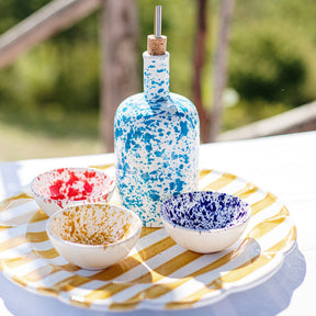 Vietri Amalfitana Splatter Dipping Bowl