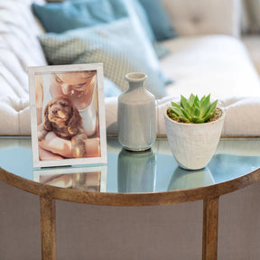 Addison Ross White Pave Mother of Pearl Frame