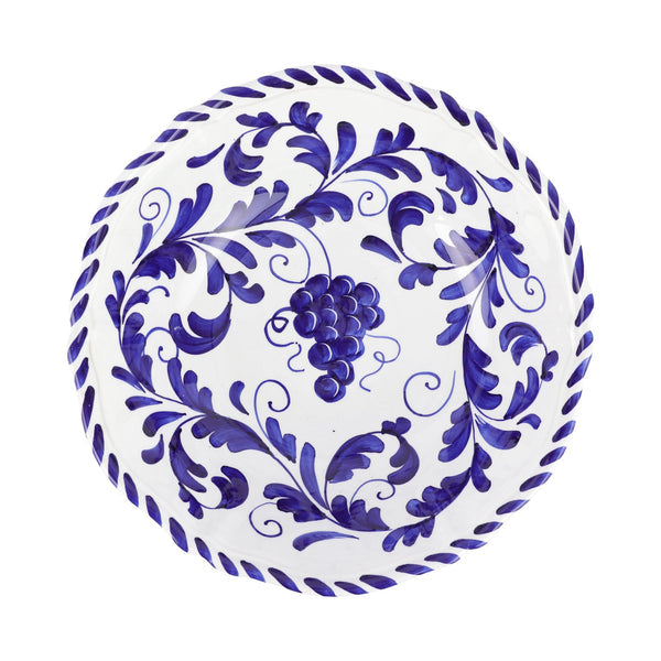 Vietri Arezzo Serving Bowl - Cobalt