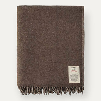 An image of Avoca Stella Check Cashmere Blend Throw
