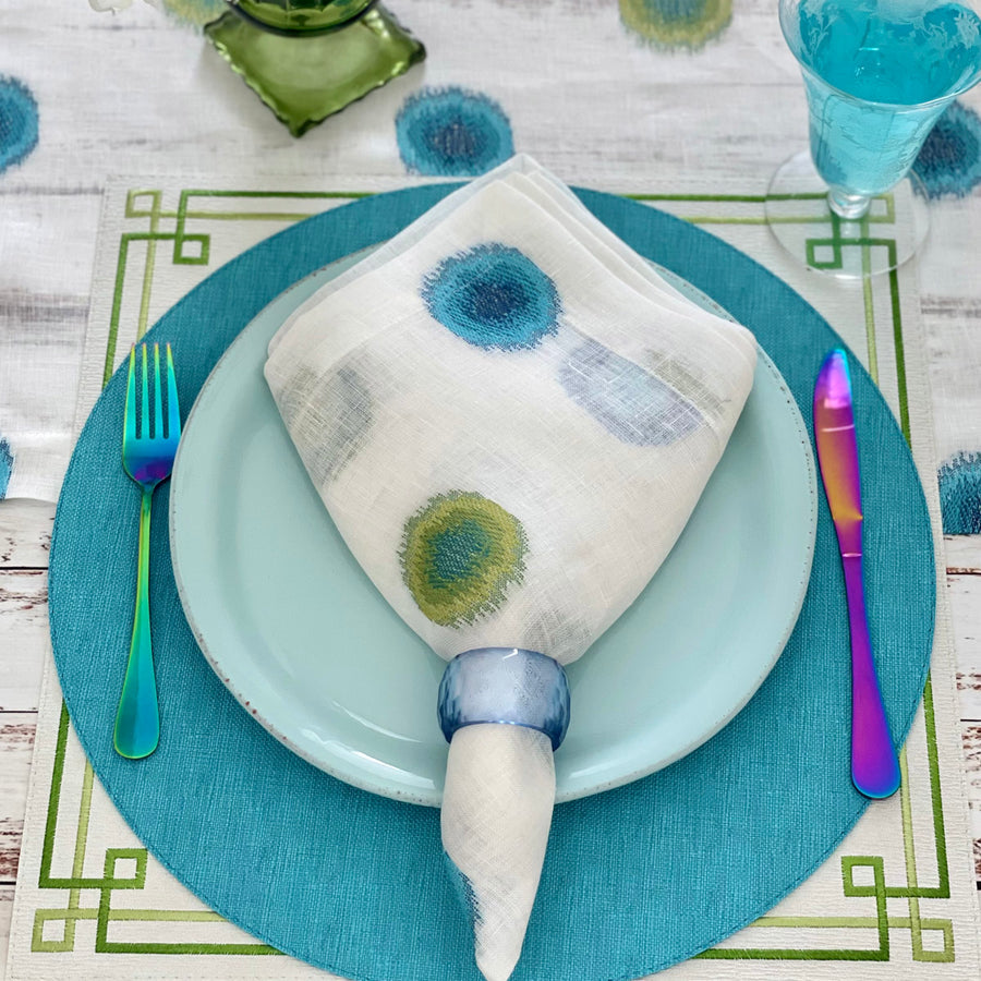 An image of Bodrum Confetti Set of 4 Dinner Napkin