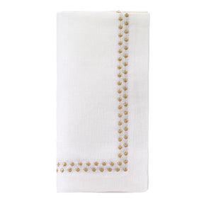 Bodrum Pearls Set of 4 Dinner Napkin