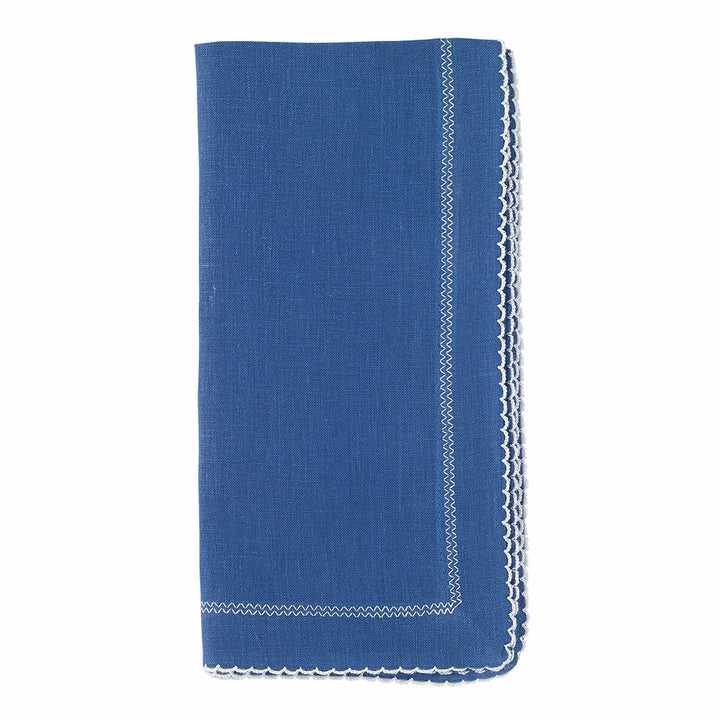 Bodrum Picot Set of 4 Dinner Napkin