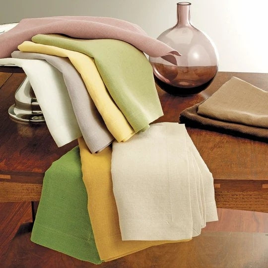 An image of Bodrum Riviera Set of 4 Dinner Napkin