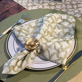 Bodrum Shamrock Set of 4 Dinner Napkin