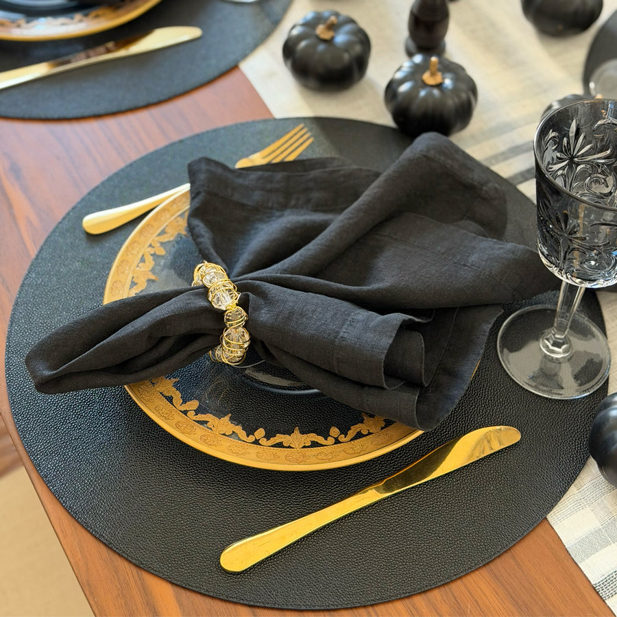 An image of Bodrum Skate Set of 4 Round Placemat