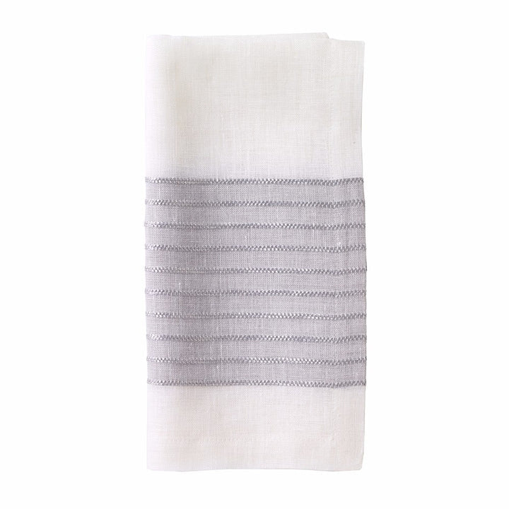 Bodrum Tuxedo Dinner Napkin - Set of 4