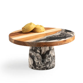 Blue Pheasant Austin Swirled Resin Cake Stand