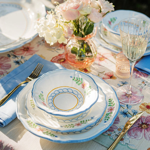 An image of Vietri Bella Rosa Dinner Plate