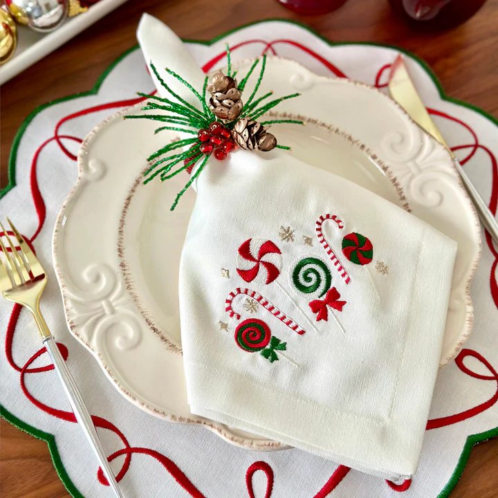 Bodrum Candyland Set of 4 Napkin
