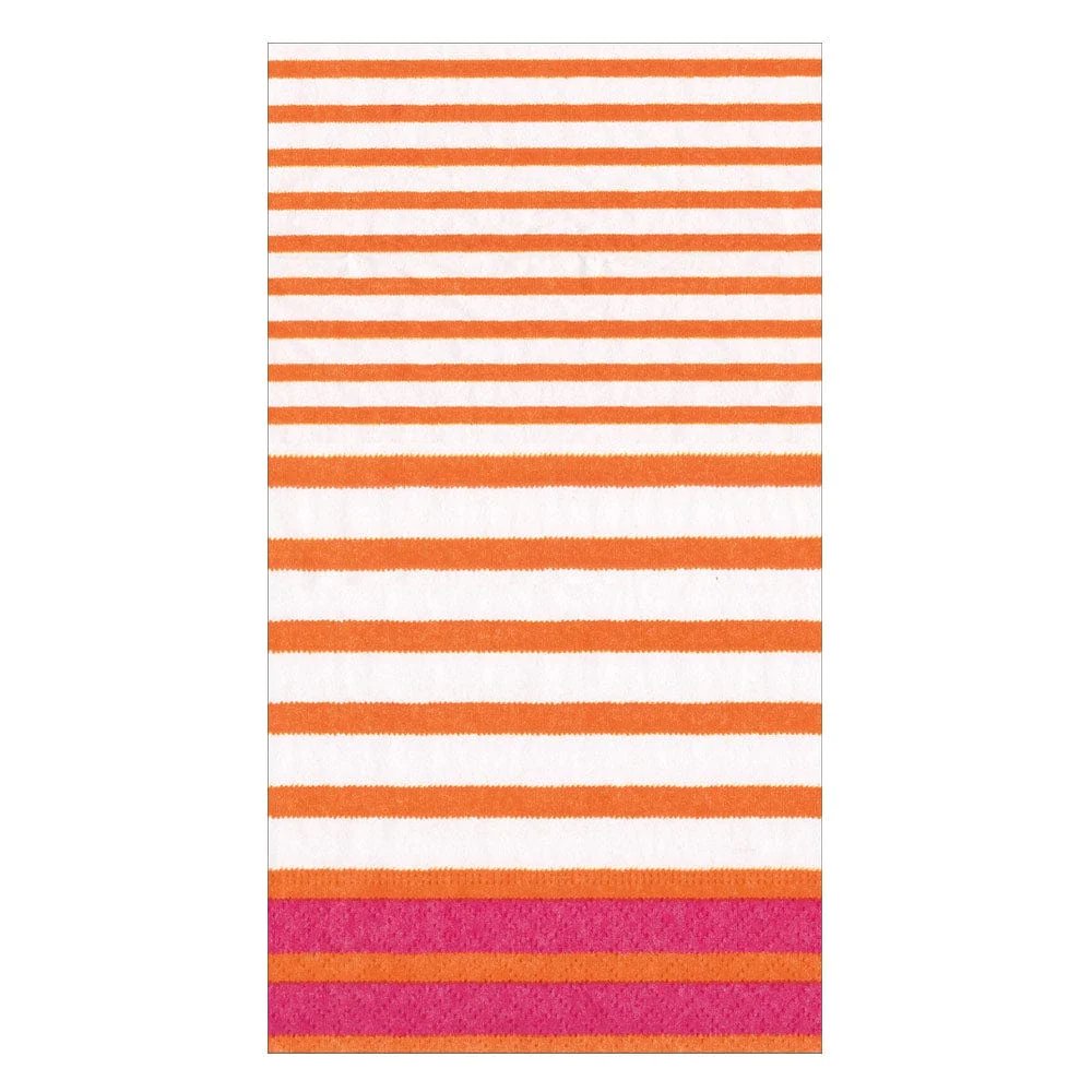 An image of Caspari Breton Stripe Guest Towels