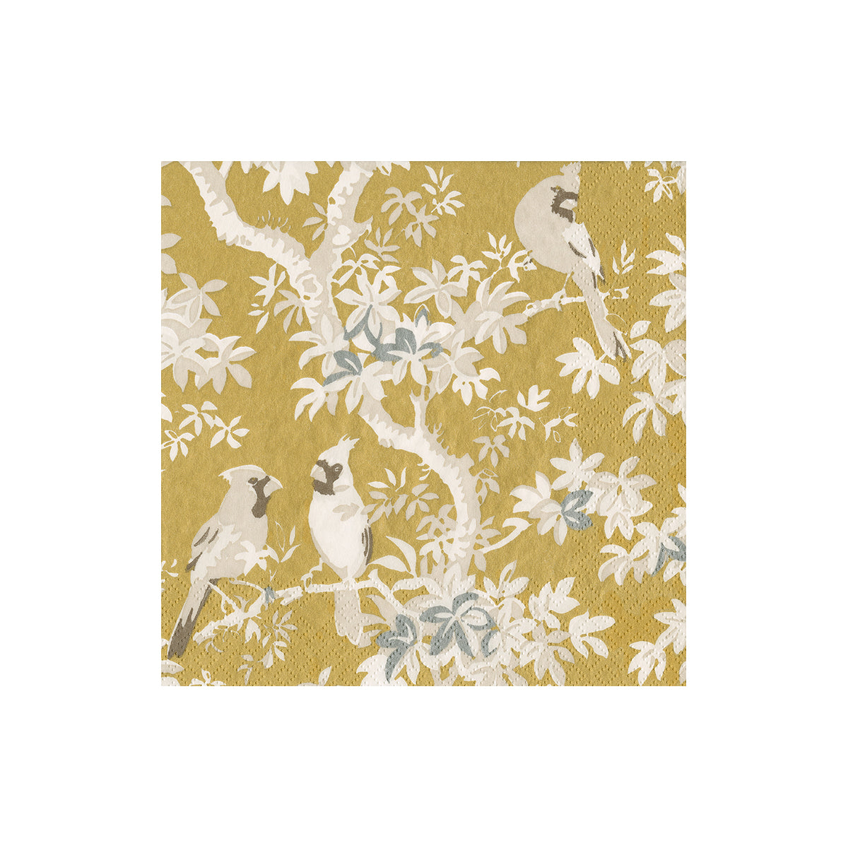 Caspari Scenic Songbirds Cocktail Napkins
