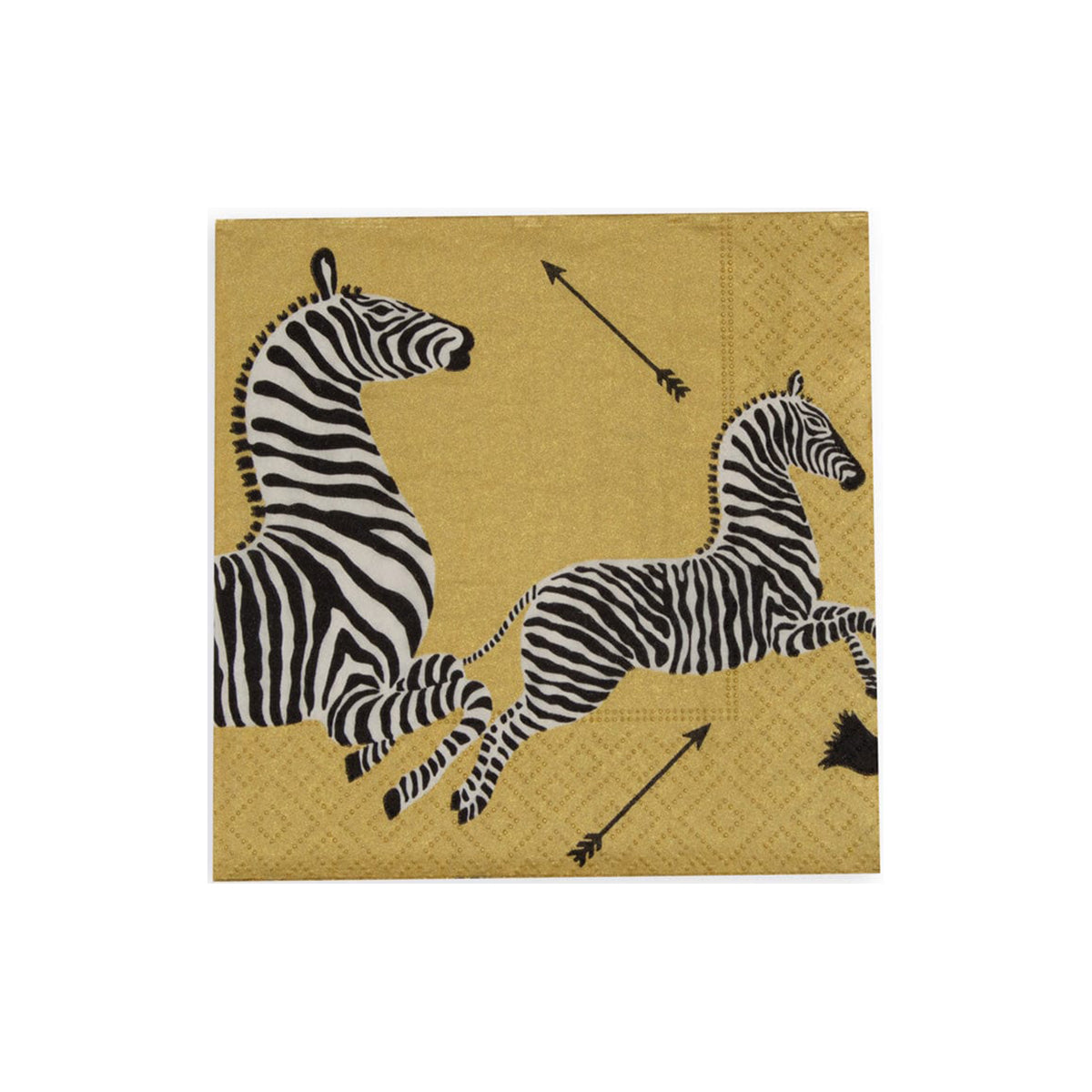 Caspari Zebras Cocktail Napkins