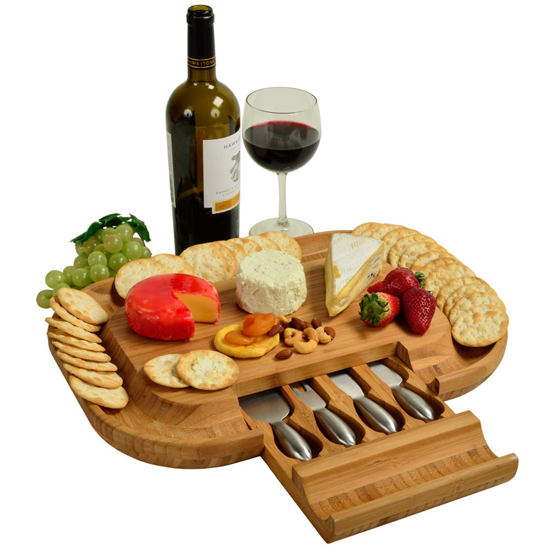Picnic at Ascot Deluxe Malvern Cheese Board Set