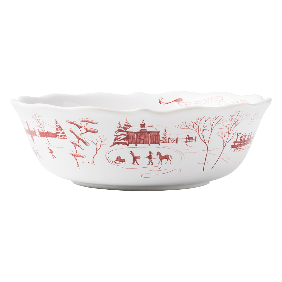Juliska Country Estate Winter Frolic Serving Bowl
