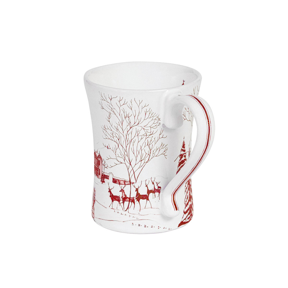 An image of Juliska Country Estate Winter Frolic Ruby Mug